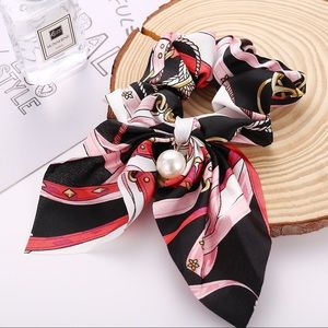 Hair Scrunchie Ponytail Holder Tie Short or Long